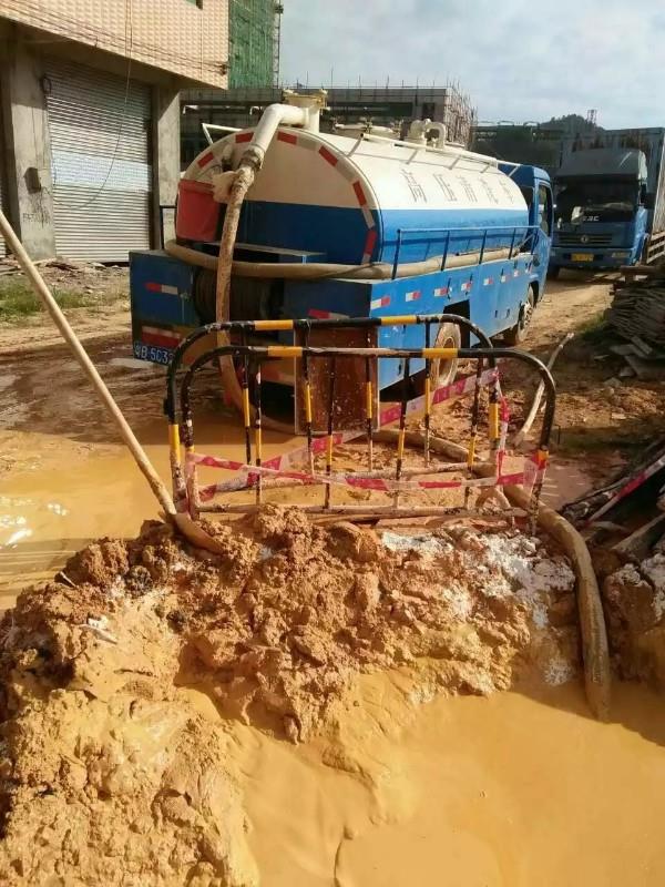 曲松工地淤泥清淤