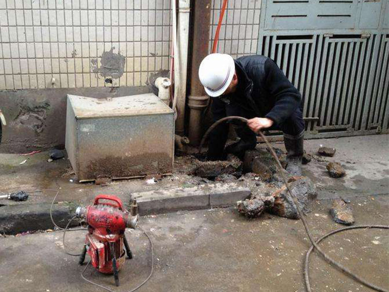 曲松疏通下水道-洗菜池疏通